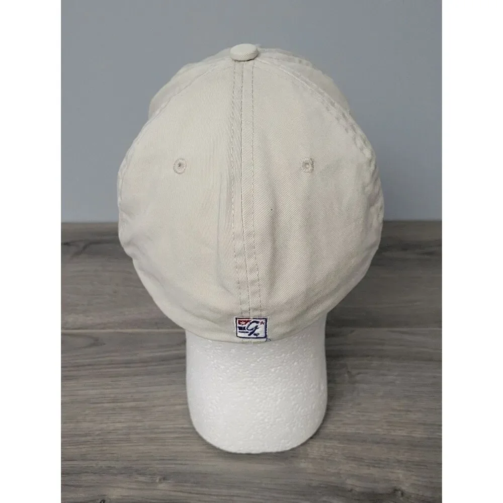 VTG 1995 Headwear By The Game Mens Duke Basketball Fitted Cap Hat Cream 7 1/4